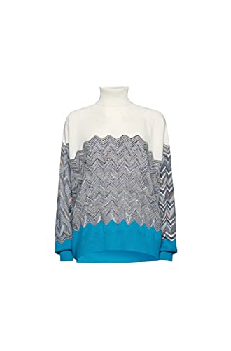 Missoni, Long Sleeve Mockneck Sweater, S, Multicoloured