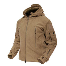 Load image into Gallery viewer, Tactical Jacket Men Winter Coats Hiking Jacket Winter Jacket Fleece Jacket Hoodie for Men Military Jacket Tactical Fleece Jacket
