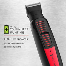 Load image into Gallery viewer, Remington Lithium All-in-1 Grooming Kit with Trimmer and Attachments, Red, PG6110A
