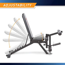 Load image into Gallery viewer, Marcy Adjustable 6 Position Utility Bench with Leg Developer and High Density Foam Padding SB-350
