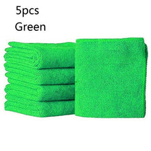 Load image into Gallery viewer, 5Pcs Cloths Cleaning Duster Microfiber Car
