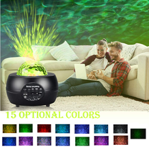 Load image into Gallery viewer, LED Night Light Starry Sky Projector with Bluetooth Wireless Speaker
