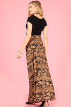 Load image into Gallery viewer, 1214. High waist, A-line maxi skirt, loose fit, waistband, waist tie
