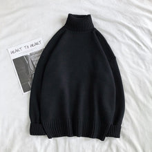 Load image into Gallery viewer, Privathinker Winter Warm Men&#39;s Turtleneck Sweaters Solid Color Korean Man Casual Knitter Pullovers 2020 Harajuku Male Sweaters

